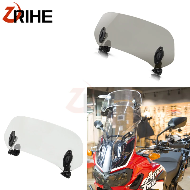 Universal Motorcycle Risen Adjustable Pc Plastic Windshield Motobike Windscreens Parts Moto Wind Deflector For Yamaha FJR1300A
Universal Motorcycle Risen Adjustable Pc Plastic Windshield Motobike Windscreens Parts Moto Wind Deflector For Yamaha FJR1300A