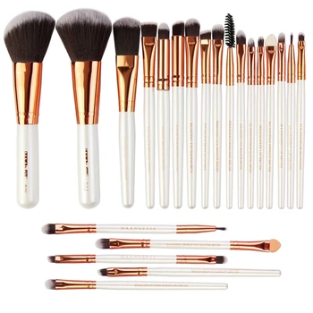 Makeup Brushes Set Professional 22pcs Premium Synthetic Foundation Brush Blending Face Powder Blush Concealers
Makeup Brushes Set Professional 22pcs Premium Synthetic Foundation Brush Blending Face Powder Blush Concealers