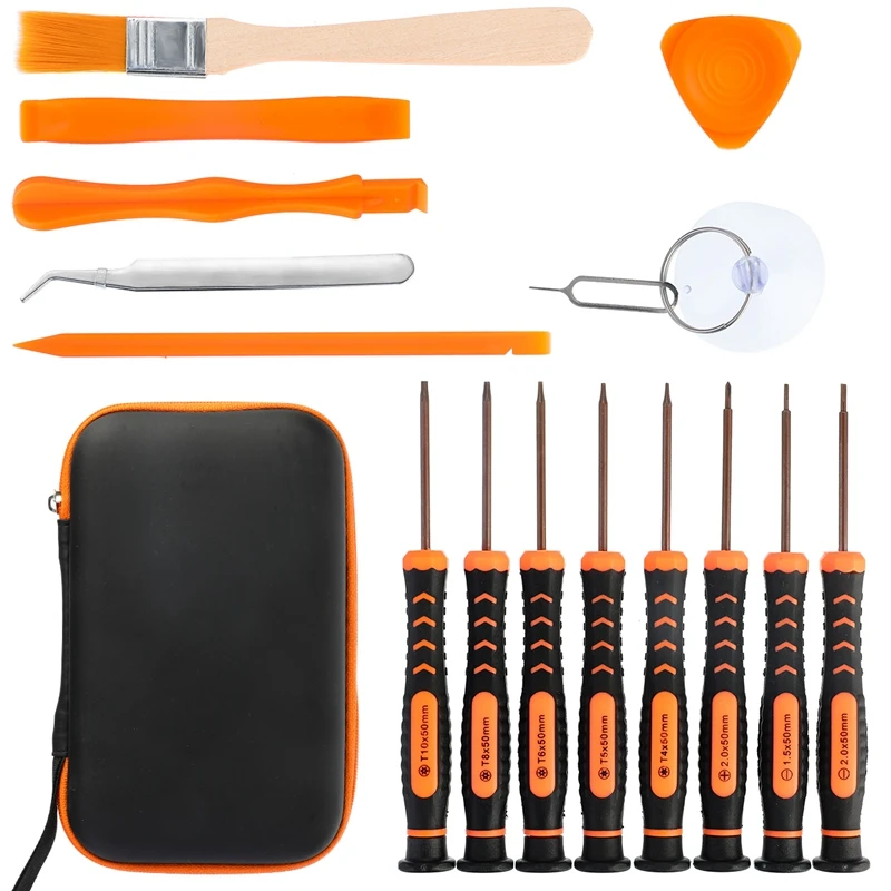 16 in 1 Precision Screwdriver Set with T4-T10 Phillips Magnetic Tips Repair Tool Kit for Phone/Watch/Eyeglasses/PC EtcHot
16 in 1 Precision Screwdriver Set with T4-T10 Phillips Magnetic Tips Repair Tool Kit for Phone/Watch/Eyeglasses/PC EtcHot