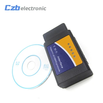 PIC18F25K80 CHIP WIFI ELM327 Wireless OBD2 Scan Tool Vehicle Fault Code Reader WIFI ELM 327 OBDII Scan Tool for IOS/Android/PC
PIC18F25K80 CHIP WIFI ELM327 Wireless OBD2 Scan Tool Vehicle Fault Code Reader WIFI ELM 327 OBDII Scan Tool for IOS/Android/PC
