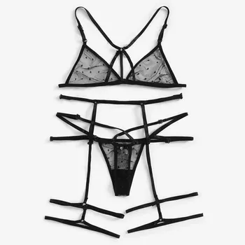 2020 Women Sexy Transparent Bra Set Ladies Halter Neck Floral Bras And Panty Set Female Underwear Lace Lingerie Lenceria Mujer
2020 Women Sexy Transparent Bra Set Ladies Halter Neck Floral Bras And Panty Set Female Underwear Lace Lingerie Lenceria Mujer