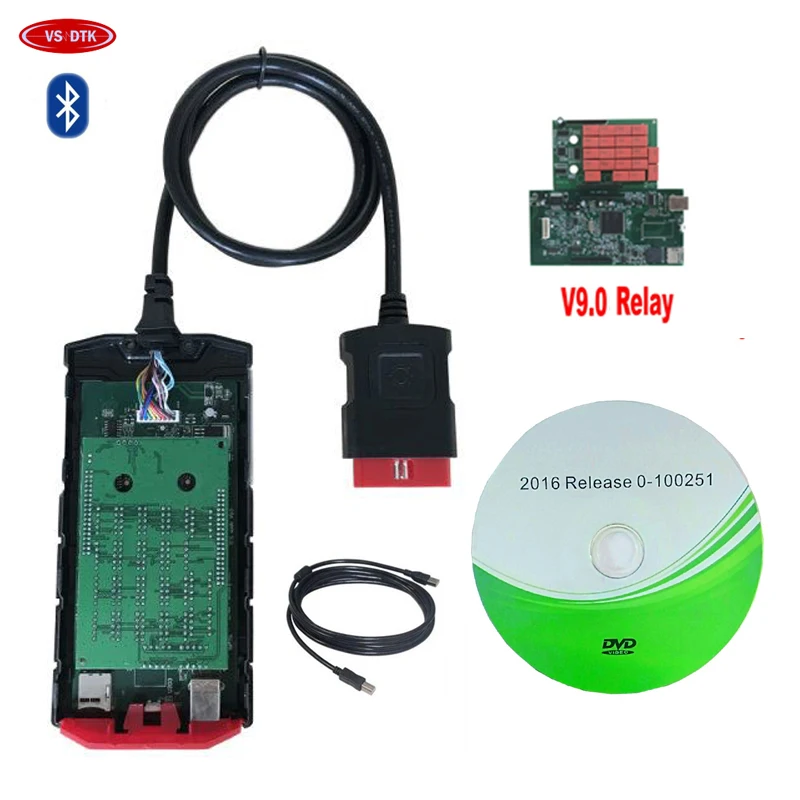 V9.0 with bluetooth for delphis VD DS150E CDP obd2 for VD TCS CDP PRO PLUS CARs TRUCKs obd Diagnostic Tool.
V9.0 with bluetooth for delphis VD DS150E CDP obd2 for VD TCS CDP PRO PLUS CARs TRUCKs obd Diagnostic Tool.