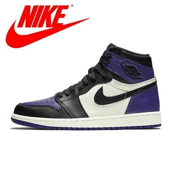 New Nike Air Jordan 1Retro High Court Purple Basketball non-slip Shoes Men And Women Unisex Original Outdoor Sneakers 555088-501 
New Nike Air Jordan 1Retro High Court Purple Basketball non-slip Shoes Men And Women Unisex Original Outdoor Sneakers 555088-501