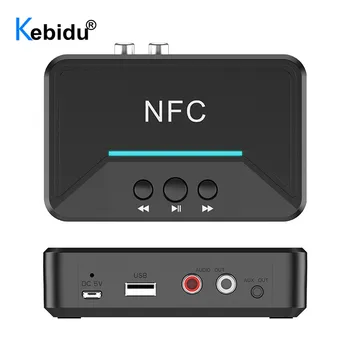 Bluetooth 5.0 Receiver Adapter NFC 3.5mm RCA Audio AUX Output Wireless Bluetooth Dongle Stereo Receptor for Amplifier Speaker
Bluetooth 5.0 Receiver Adapter NFC 3.5mm RCA Audio AUX Output Wireless Bluetooth Dongle Stereo Receptor for Amplifier Speaker