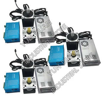 3pcs 12Nm Nema34 86MM Closed Loop Stepper Motor Driver Hybird Encoder Easy Servo Planetary Reducer & 400W Power Supply Kits
3pcs 12Nm Nema34 86MM Closed Loop Stepper Motor Driver Hybird Encoder Easy Servo Planetary Reducer & 400W Power Supply Kits