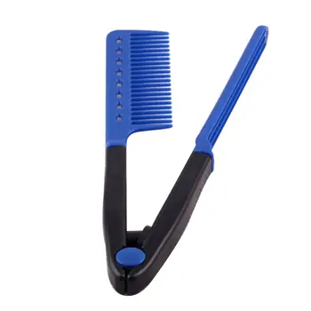 Hair Straightener V Comb Folding Styling Hairdressing Salon Straightening Brush simple useful portable 
Hair Straightener V Comb Folding Styling Hairdressing Salon Straightening Brush simple useful portable