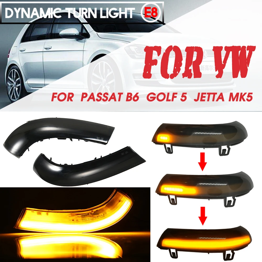 For VW GOLF 5 GTI V MK5 Jetta Passat B5.5 B6 3C Sharan Superb EOS Side Mirror Indicator Dynamic Turn Signal Light LED
For VW GOLF 5 GTI V MK5 Jetta Passat B5.5 B6 3C Sharan Superb EOS Side Mirror Indicator Dynamic Turn Signal Light LED