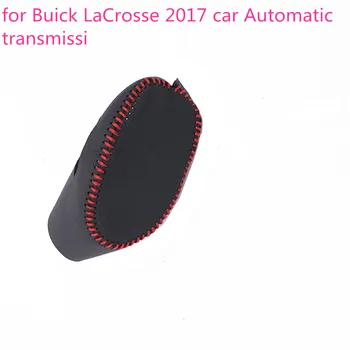 Automatic transmission black Gear Shift Collars Genuine Leather Cover Hand sewing for buick Lacross 2017 
Automatic transmission black Gear Shift Collars Genuine Leather Cover Hand sewing for buick Lacross 2017