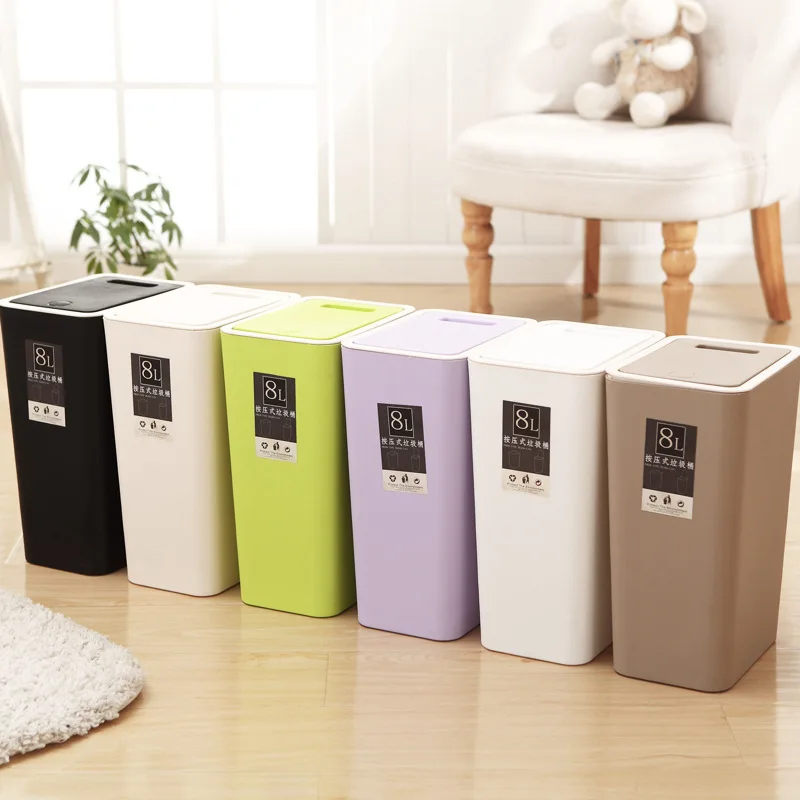 Plastic Garbage Can Household Toilet Kitchen Press Storage Bucket Compartmental Garbage Stabbed
Plastic Garbage Can Household Toilet Kitchen Press Storage Bucket Compartmental Garbage Stabbed
