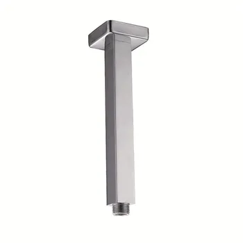 Hardware Chrome Finish Fixed Easy Install Corrosion Resistant Home Shower Head Arm Bathroom Ceiling Mounted Stainless Steel
Hardware Chrome Finish Fixed Easy Install Corrosion Resistant Home Shower Head Arm Bathroom Ceiling Mounted Stainless Steel