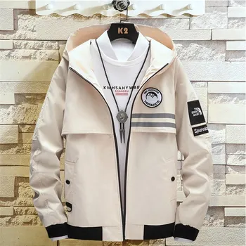 2020 Spring Autumn New Color Insert Reflective Jacket Loose Workwear Function in-s Jacket Casual Top Trendy Jacket Men's Wear
2020 Spring Autumn New Color Insert Reflective Jacket Loose Workwear Function in-s Jacket Casual Top Trendy Jacket Men's Wear