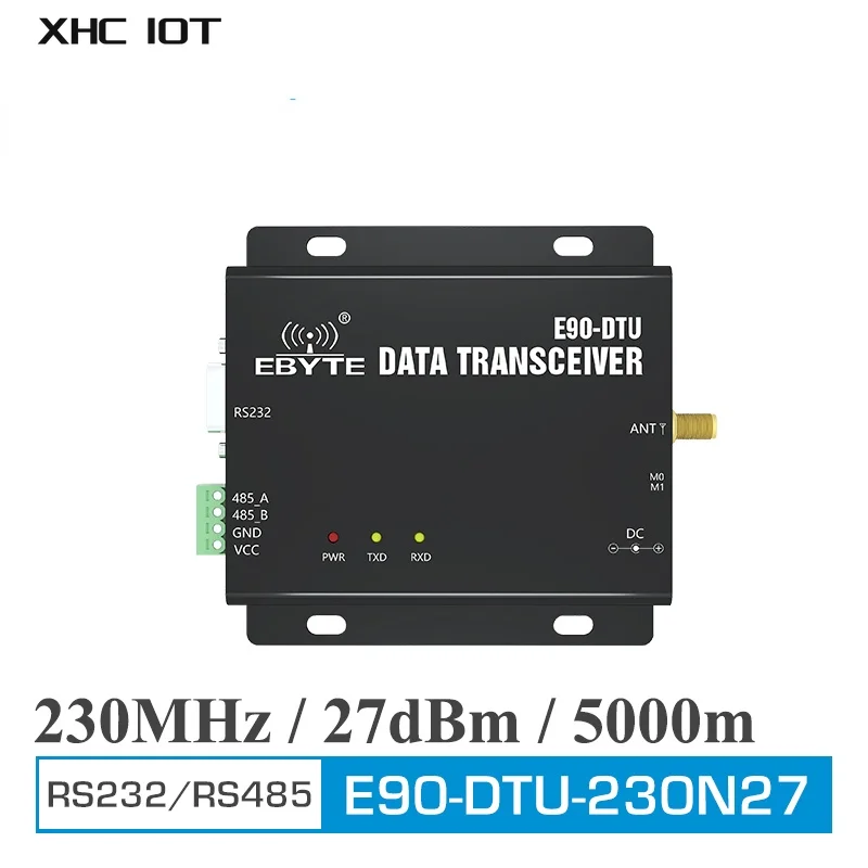 230 МГц RS232 RS485 Modbus сетевой беспроводной трансивер 27 дБм 5 км радиочастотный модуль дальнего расстояния радиомодем фотографический (230N27) XHCIOT
230 МГц RS232 RS485 Modbus сетевой беспроводной трансивер 27 дБм 5 км радиочастотный модуль дальнего расстояния радиомодем фотографический (230N27) XHCIOT