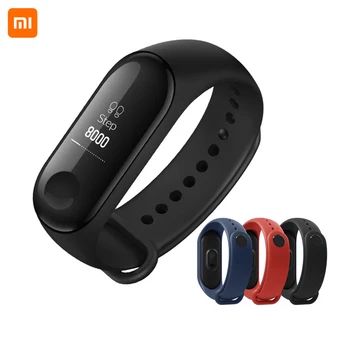 

Original Xiaomi Mi Band 3 Smart Wristband Fitness Bracelet MiBand Band 3 Big Touch Screen OLED Message Heart Rate Time Smartband