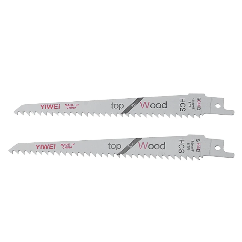 2Pcs 6†Blades Reciprocating Saw Sharp S644D Extra Sabre Pruning For Wood Safety
2Pcs 6†Blades Reciprocating Saw Sharp S644D Extra Sabre Pruning For Wood Safety
