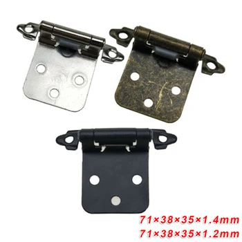 2pcs Self Closing Overlay Spring Hinges Cupboard Cabinet Door Iron Tool Part Kit Hinge Fittings For Furniture Hardware Nail
2pcs Self Closing Overlay Spring Hinges Cupboard Cabinet Door Iron Tool Part Kit Hinge Fittings For Furniture Hardware Nail