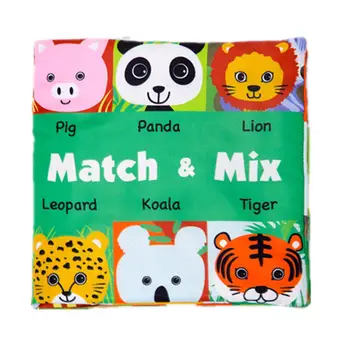 Baby Cloth Book Intelligence Development Matching Book Educational Toy Soft Cloth Learning Cognize Books
Baby Cloth Book Intelligence Development Matching Book Educational Toy Soft Cloth Learning Cognize Books