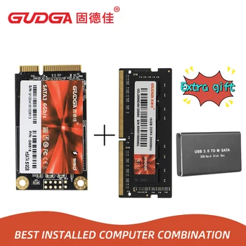 GUDGA mSATA ssd Mini SATA3 disco duro hdd 1TB and ddr4 memoria ram 8GB for laptop combination For Install computer
GUDGA mSATA ssd Mini SATA3 disco duro hdd 1TB and ddr4 memoria ram 8GB for laptop combination For Install computer
