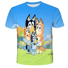 3- 14 Years Kids T-Shirt BLUEY Dog Baby Boys Cartoon Tee Children Summer Short Sleeve Clothes for Girls 3D Printed Cute Tops
3- 14 Years Kids T-Shirt BLUEY Dog Baby Boys Cartoon Tee Children Summer Short Sleeve Clothes for Girls 3D Printed Cute Tops