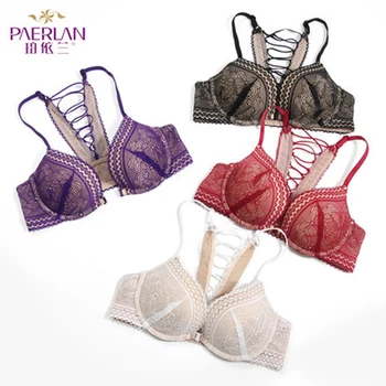 PAERLAN Comfortable Breathable Bra The New Sexy Beauty Back Underwear Girl Front Button Bra Gathered Before The Buckle Lingerie
PAERLAN Comfortable Breathable Bra The New Sexy Beauty Back Underwear Girl Front Button Bra Gathered Before The Buckle Lingerie