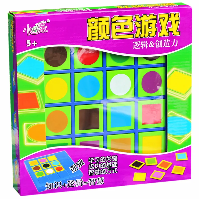 Xiaoguaidan Children Educational Game Toy Color Game Logic Game Toy Educational Game Play 
Xiaoguaidan Children Educational Game Toy Color Game Logic Game Toy Educational Game Play