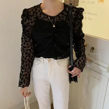 Alien Kitty 2020 Sweet Vintage Lace Light Stylish Loose Gentle Shirts Chic Flowers Fashion Elegance Women Blouses Send Tank Tops
Alien Kitty 2020 Sweet Vintage Lace Light Stylish Loose Gentle Shirts Chic Flowers Fashion Elegance Women Blouses Send Tank Tops