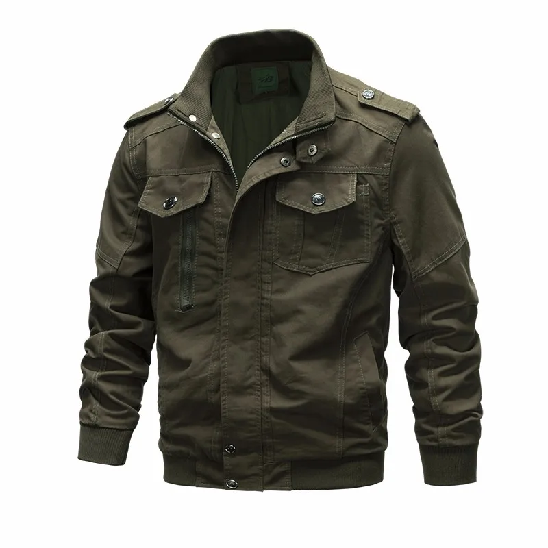 ShionFa Autumn Men's Button Up Jacket Solid Multi Pocket Cargo Coat High Grade Cotton Fashion Vintage Outerwear Oversized 6XL
ShionFa Autumn Men's Button Up Jacket Solid Multi Pocket Cargo Coat High Grade Cotton Fashion Vintage Outerwear Oversized 6XL
