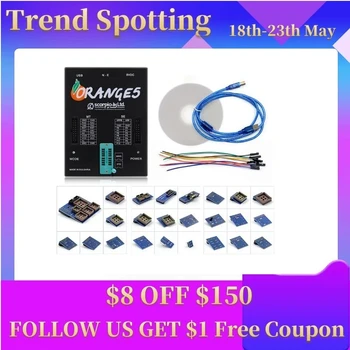 Orange5 ECU Programmer OEM Orange 5 Full Adapters Orange5 Full Universal Programmer Orange5 Programming Device
Orange5 ECU Programmer OEM Orange 5 Full Adapters Orange5 Full Universal Programmer Orange5 Programming Device