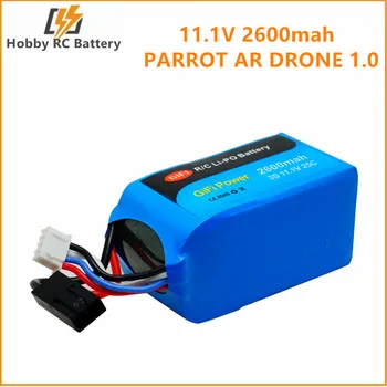 Gifi Power Upgrade PARROT AR DRONE 1.0 Battery 11.1V 2600mAh High Power Replacement Lipo Battery for PARROT AR DRONE 2.0 Drone
Gifi Power Upgrade PARROT AR DRONE 1.0 Battery 11.1V 2600mAh High Power Replacement Lipo Battery for PARROT AR DRONE 2.0 Drone