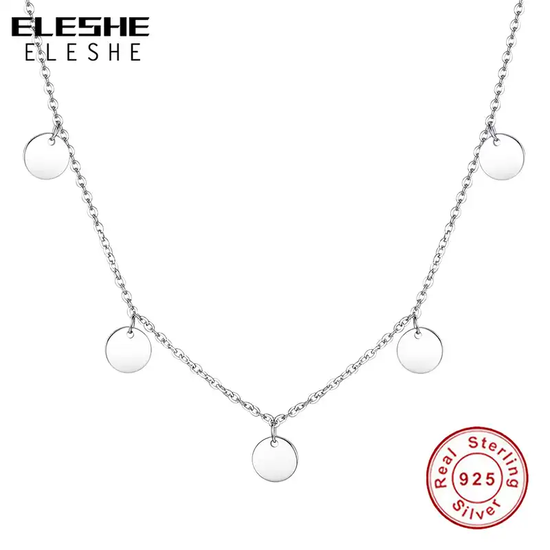 925 sterling silver choker necklace for women fine jewelry gift