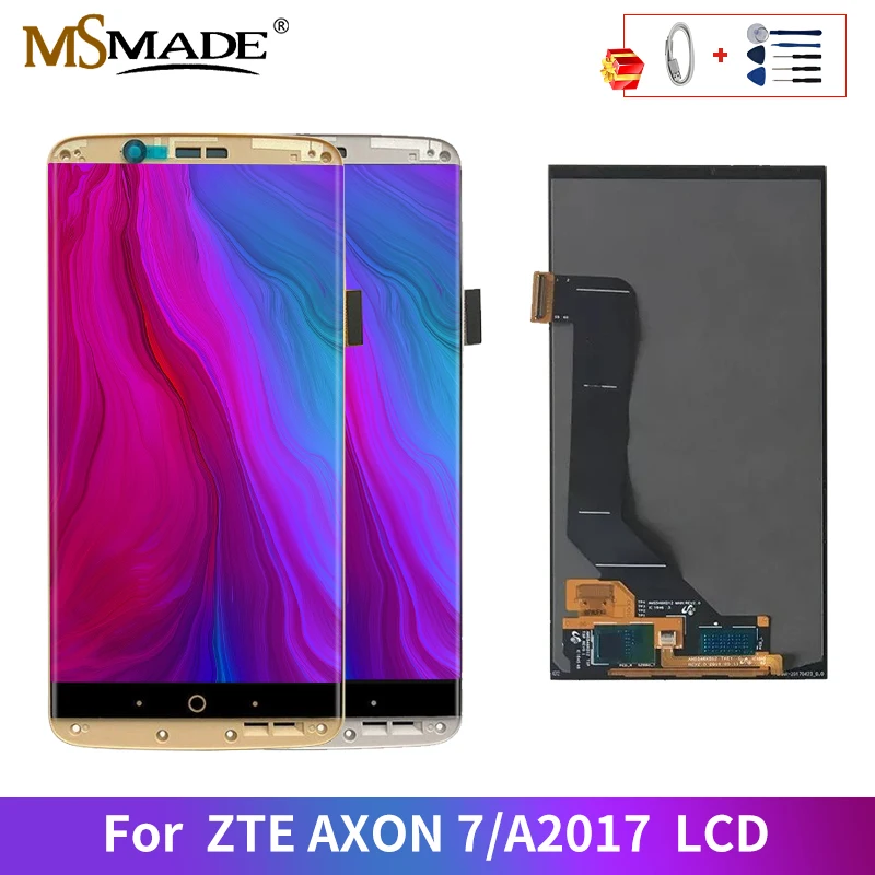 AMOLED LCD For ZTE Axon 7 A2017 A2017U A2017G AMOLED LCD Screen Display Touch Panel Digitizer For ZTE A2017 Display 5.5
AMOLED LCD For ZTE Axon 7 A2017 A2017U A2017G AMOLED LCD Screen Display Touch Panel Digitizer For ZTE A2017 Display 5.5
