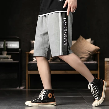 Mens Shorts Casual 2020 Summer Elastic Waist Grey Short Pants Print Pattern “FASHION” Patchwork Sweatpants For Homme Hotest 3XL
Mens Shorts Casual 2020 Summer Elastic Waist Grey Short Pants Print Pattern “FASHION” Patchwork Sweatpants For Homme Hotest 3XL