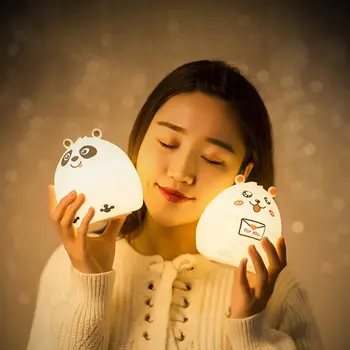 Kids Cute Bear Night Light Tap Sensor Switch 7 Colors Bedside Lamp for Bedroom
Kids Cute Bear Night Light Tap Sensor Switch 7 Colors Bedside Lamp for Bedroom