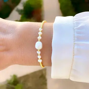 GO2BOHO Bracelet Natural Pearl Bracelets For Women Jewelry Pulseras Handmade Armband Gift Japan Import Fadeless Plated Gold Bead
GO2BOHO Bracelet Natural Pearl Bracelets For Women Jewelry Pulseras Handmade Armband Gift Japan Import Fadeless Plated Gold Bead