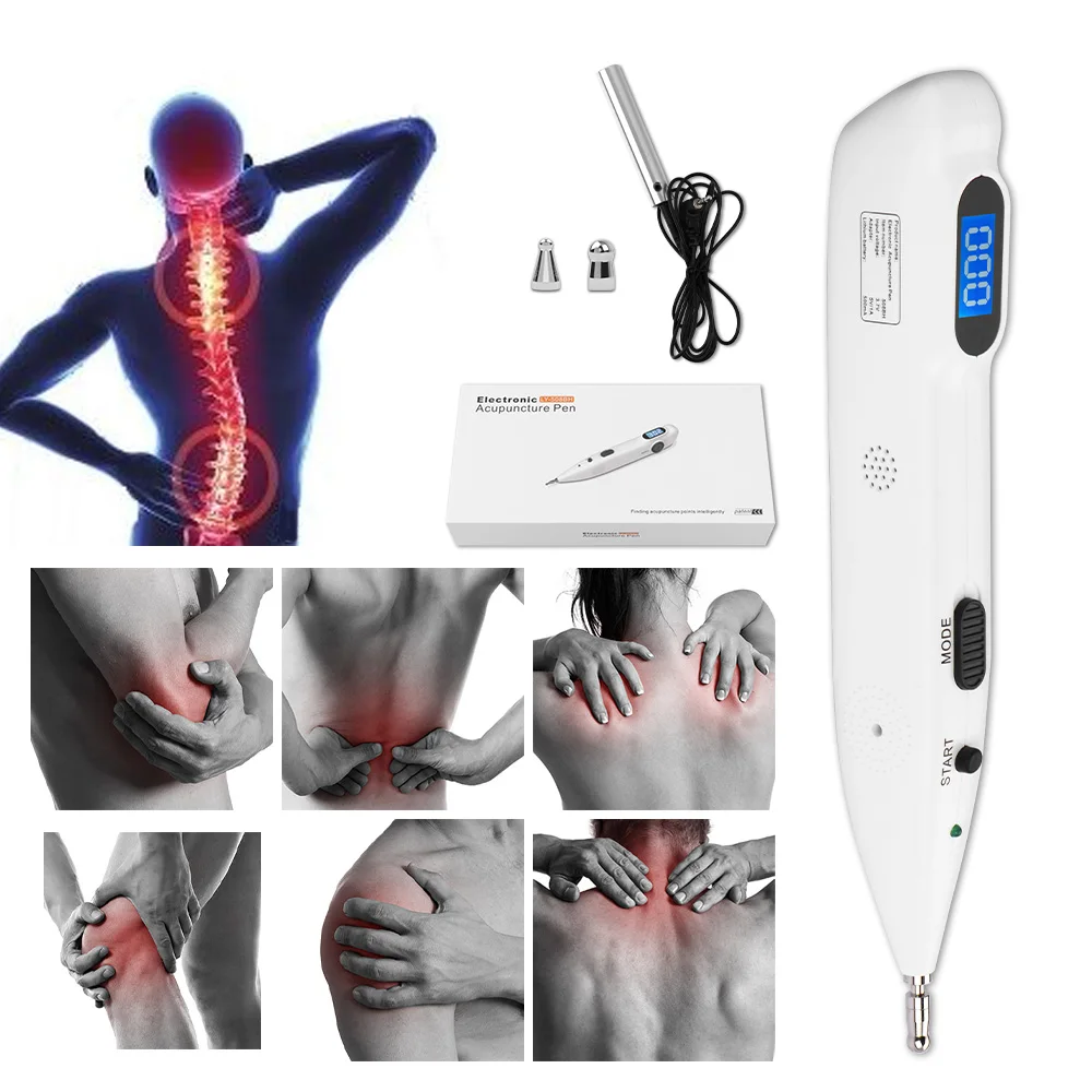 Electric Acupuncture Meridian Pen Electronic Massage Acupuncture Pen Medical Health Acupuntura Pen Point Detector Pain Therapy
Electric Acupuncture Meridian Pen Electronic Massage Acupuncture Pen Medical Health Acupuntura Pen Point Detector Pain Therapy