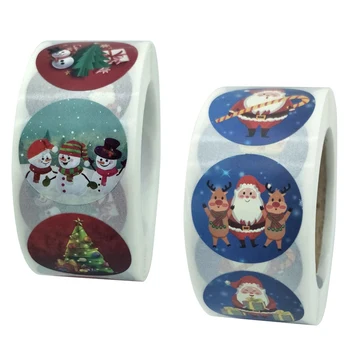 500 Pcs/Roll Merry Christmas Round 1 inch Stickers Christmas Sticker Holiday Gift Sticker Envelope Seal Sticker
500 Pcs/Roll Merry Christmas Round 1 inch Stickers Christmas Sticker Holiday Gift Sticker Envelope Seal Sticker