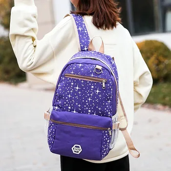 Women's Backpack For School Teenagers Girls Travel Multi-purpose Canvas School Bag Knapsack Рюкзак Женский #T1G
Women's Backpack For School Teenagers Girls Travel Multi-purpose Canvas School Bag Knapsack Рюкзак Женский #T1G
