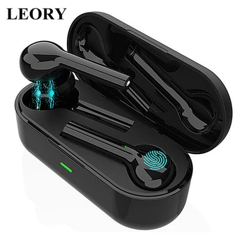 LEORY bluetooth 5.0 Earphone JS18 TWS Wireless HiFi Stereo Smart Touch Earbuds Waterproof Sports Headset with HD Mic
LEORY bluetooth 5.0 Earphone JS18 TWS Wireless HiFi Stereo Smart Touch Earbuds Waterproof Sports Headset with HD Mic