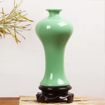 Creative Beautys Flush Glaze Celadon Ceramic Flower Vase Home Decoration Modern Flower Vase Plant Holder Desk Hydroponics Device
Creative Beautys Flush Glaze Celadon Ceramic Flower Vase Home Decoration Modern Flower Vase Plant Holder Desk Hydroponics Device