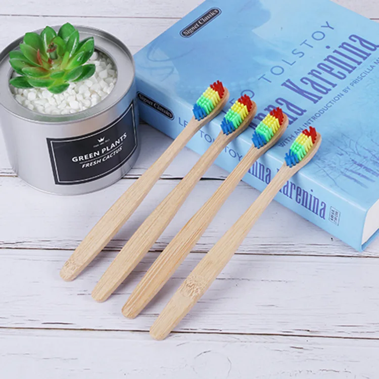 Manufacturers Direct Selling Bamboo Toothbrush Travel Soft Bristle Toothbrush Rainbow Color Bristle Amazon Bamboo Toothbrush OEM
Manufacturers Direct Selling Bamboo Toothbrush Travel Soft Bristle Toothbrush Rainbow Color Bristle Amazon Bamboo Toothbrush OEM