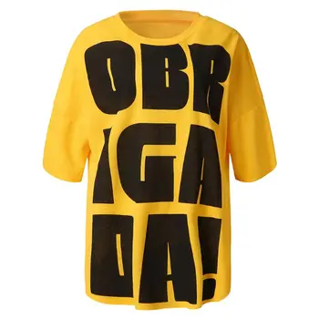 Women Summer Big Letter Short Sleeve Tops Blouse T-Shirt Baggy Plus Size U90E
Women Summer Big Letter Short Sleeve Tops Blouse T-Shirt Baggy Plus Size U90E
