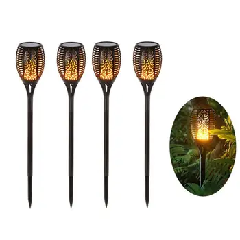 1/2/4/8 Pcs 12 LED Mini Solar Torch Light Garden Lamp Waterproof Flickering Flame Outdoor Landscape Decoration Garden Lawn Light 
1/2/4/8 Pcs 12 LED Mini Solar Torch Light Garden Lamp Waterproof Flickering Flame Outdoor Landscape Decoration Garden Lawn Light