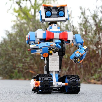 Intelligent Building Block Module 3.1 Programming Robot Small Particle Assembly Remote Control Boy Building Block Toy
Intelligent Building Block Module 3.1 Programming Robot Small Particle Assembly Remote Control Boy Building Block Toy