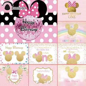 Allenjoy mouse birthday photography backgound cartoon party pink girl decor Baby Shower newborn kid customize backdrop wallpaper
Allenjoy mouse birthday photography backgound cartoon party pink girl decor Baby Shower newborn kid customize backdrop wallpaper
