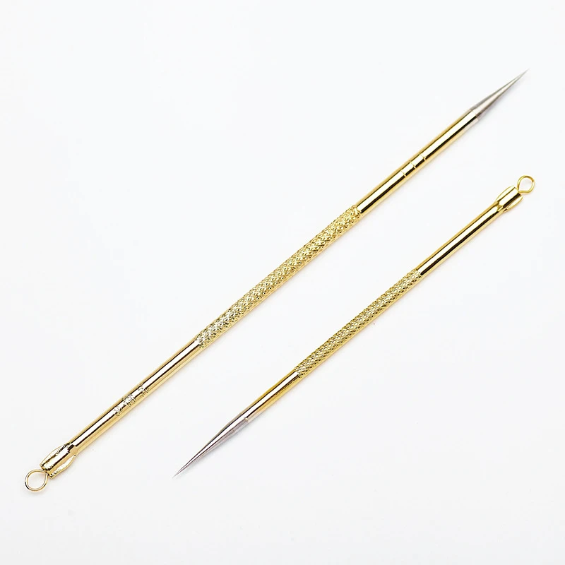 2Pcs Acne Needle Stainless Steel Pore Cleaner Tool Blackhead Remover Pimple Remover Tool Skin Care Tools Esthetician Supplies
2Pcs Acne Needle Stainless Steel Pore Cleaner Tool Blackhead Remover Pimple Remover Tool Skin Care Tools Esthetician Supplies