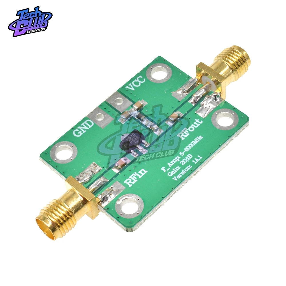 HMC580 Vpp=5V RF 1-1000MHz Low Noise Amplifier Broadband Module Receiver 20dB High Gain Wide Frequency Amplifier
HMC580 Vpp=5V RF 1-1000MHz Low Noise Amplifier Broadband Module Receiver 20dB High Gain Wide Frequency Amplifier