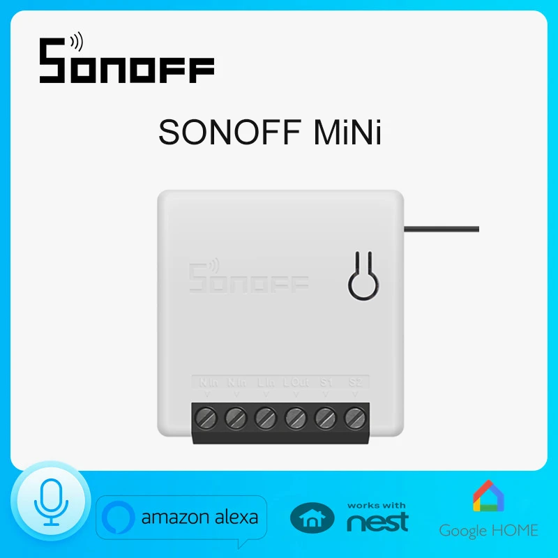 SONOFF MINI - Two Way Smart WiFi DIY переключатель вкл/выкл LAN управление смарт-сцены голосовое