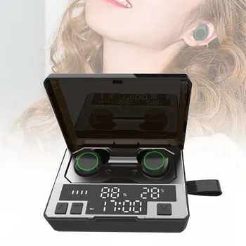 1536 Waterproof Automatic Pairing Charging Box Ergonomic Design Bluetooth Earphone Noise Cancelling Wireless LED Digital Display
1536 Waterproof Automatic Pairing Charging Box Ergonomic Design Bluetooth Earphone Noise Cancelling Wireless LED Digital Display