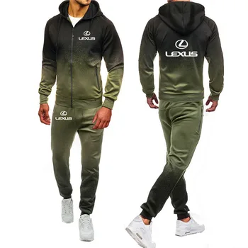 Hoodies Men for Lexus Car Logo Print Casual Harajuku Gradient color Hooded Fleece zipper Jacket Sweatshirt Sweatpants Suit 2pcsW 
Hoodies Men for Lexus Car Logo Print Casual Harajuku Gradient color Hooded Fleece zipper Jacket Sweatshirt Sweatpants Suit 2pcsW