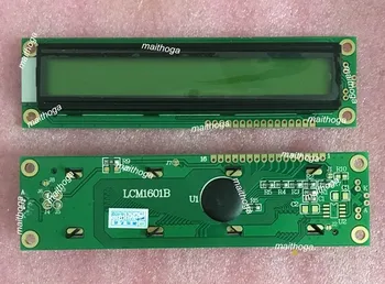 16PIN Parallel 1601 LCD Big Character Screen Module SPLC44780C Controller 5V 3.3V Blue/Yellow Green Backlight
16PIN Parallel 1601 LCD Big Character Screen Module SPLC44780C Controller 5V 3.3V Blue/Yellow Green Backlight