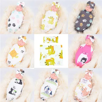 Muslin Cotton Baby Swaddles Soft Newborn Animal Print Blankets Bath Infant Wrap Sleeping Blankets Swaddling with Headband
Muslin Cotton Baby Swaddles Soft Newborn Animal Print Blankets Bath Infant Wrap Sleeping Blankets Swaddling with Headband